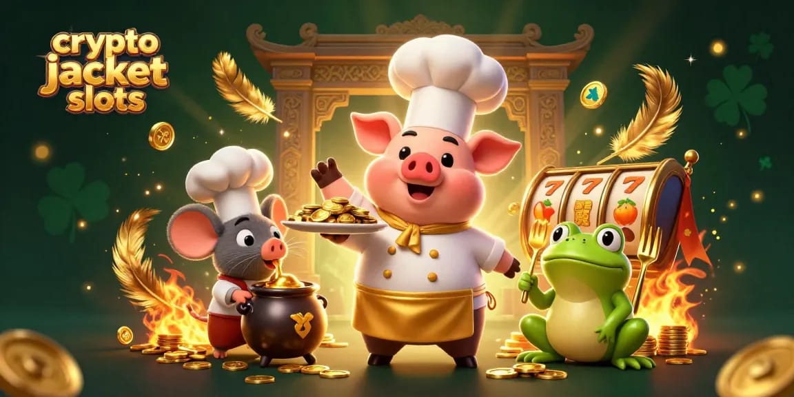 Experience crypto jackpot slots with festive characters and exciting casino elements.