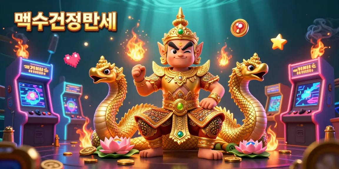 먹튀검증업체에서 안전놀이터를 찾고 확실한 검증 가이드를 제시하는 일러스트