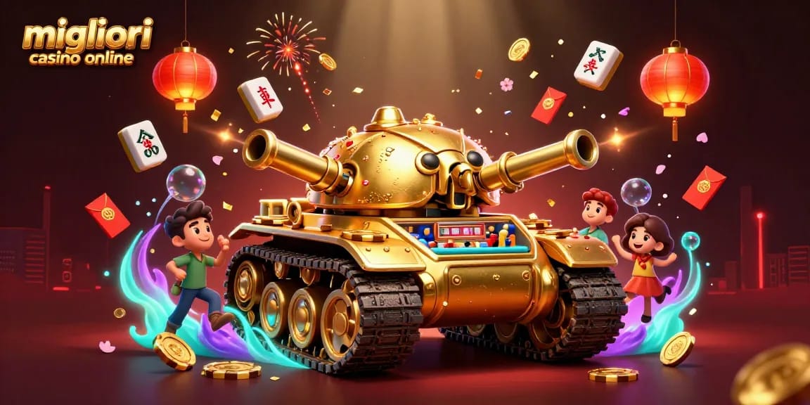 Immergiti nel divertimento dei migliori casino online con un casinò che esplode di colori e felicità.