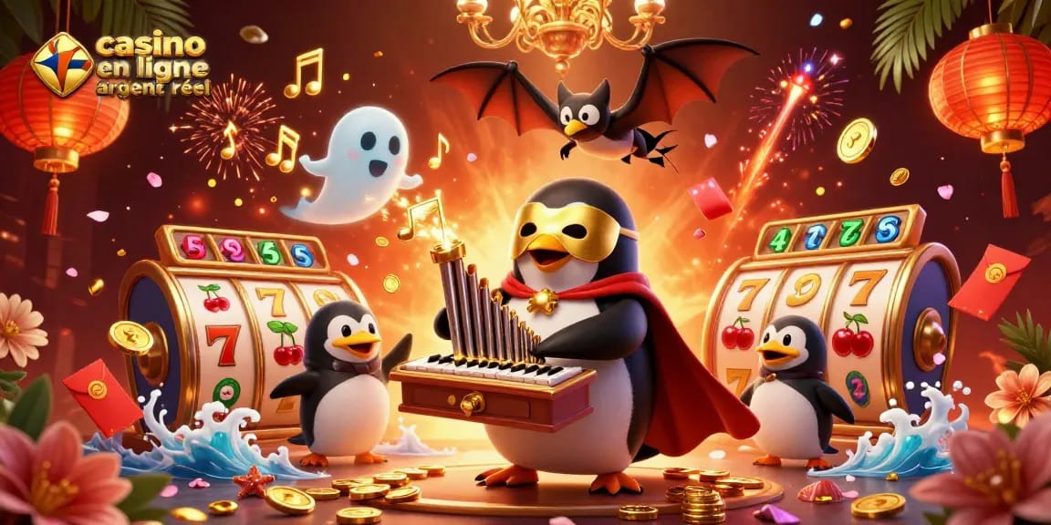 Jouer et gagner sur un casino en ligne argent réel avec des illustrations vibrantes et engageantes.