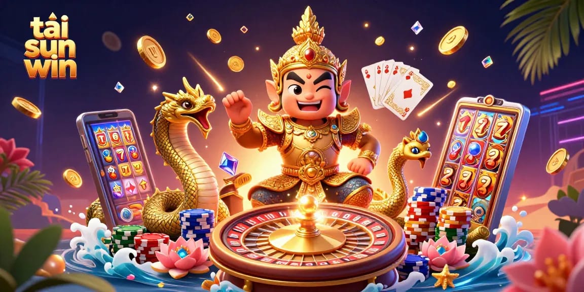 Experience the thrill of tải sun win as enchanting guardians and treasures fill the vibrant scene.