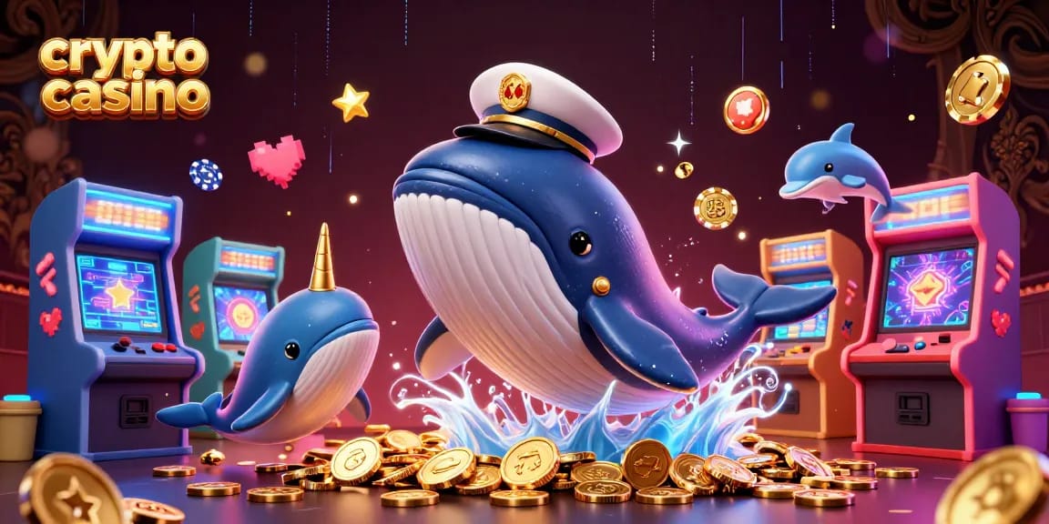 Gioca in un crypto casino con avventure marine dinamiche, tra balene e delfini animati.
