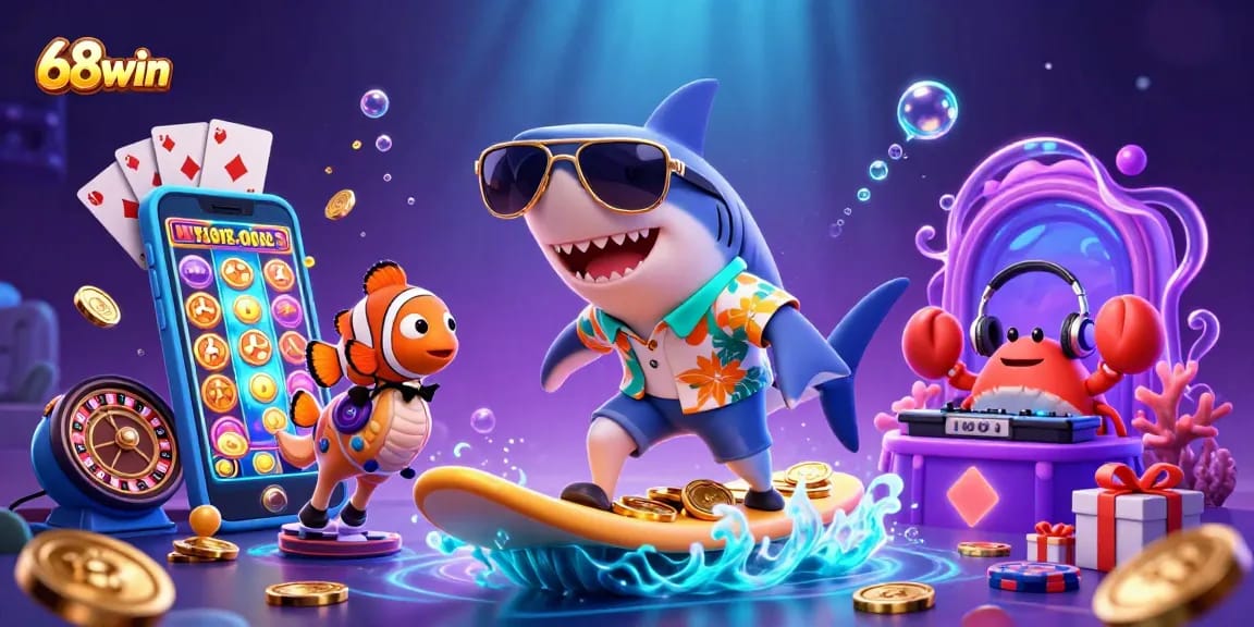 Experience thrilling gameplay at 68win with exciting slot machines and vibrant casino action.