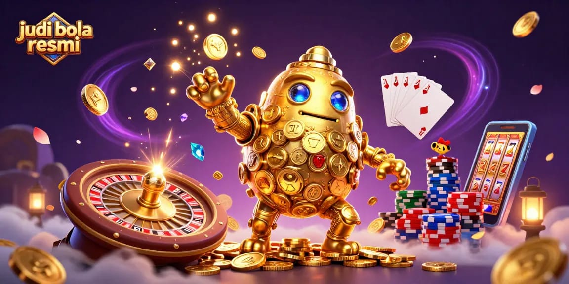 Engage in judi bola resmi with the dynamic allure of spinning roulette and golden treasures.