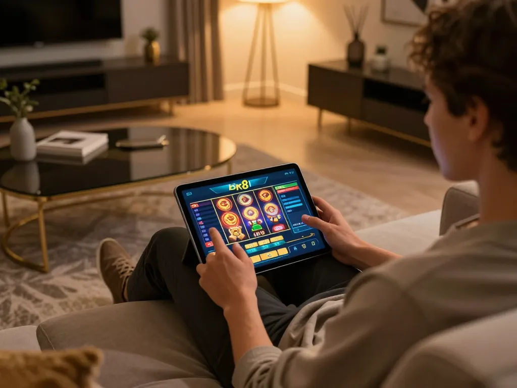Play exciting games on the bk8 casino app from a cozy home setup.