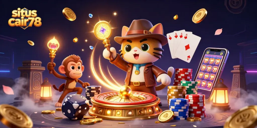 Menangkan permainan di situs cair78 dengan slot berkilau dan aksi kasino yang mendebarkan.