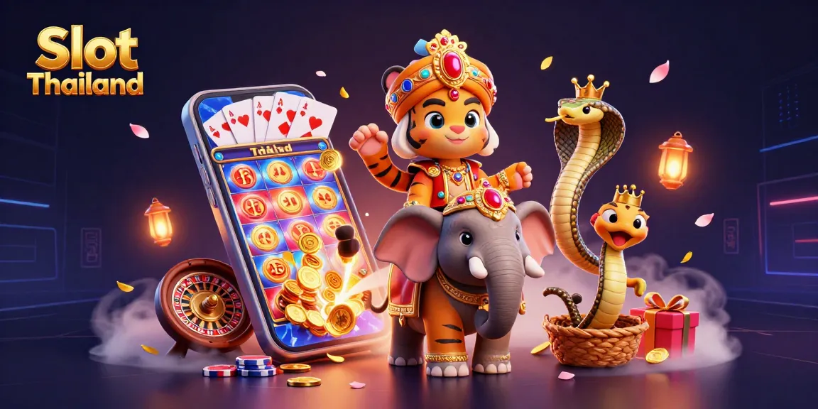 Menangkan Slot Thailand dalam permainan slot yang mengasyikkan seperti terlihat pada ilustrasi 3D yang kaya