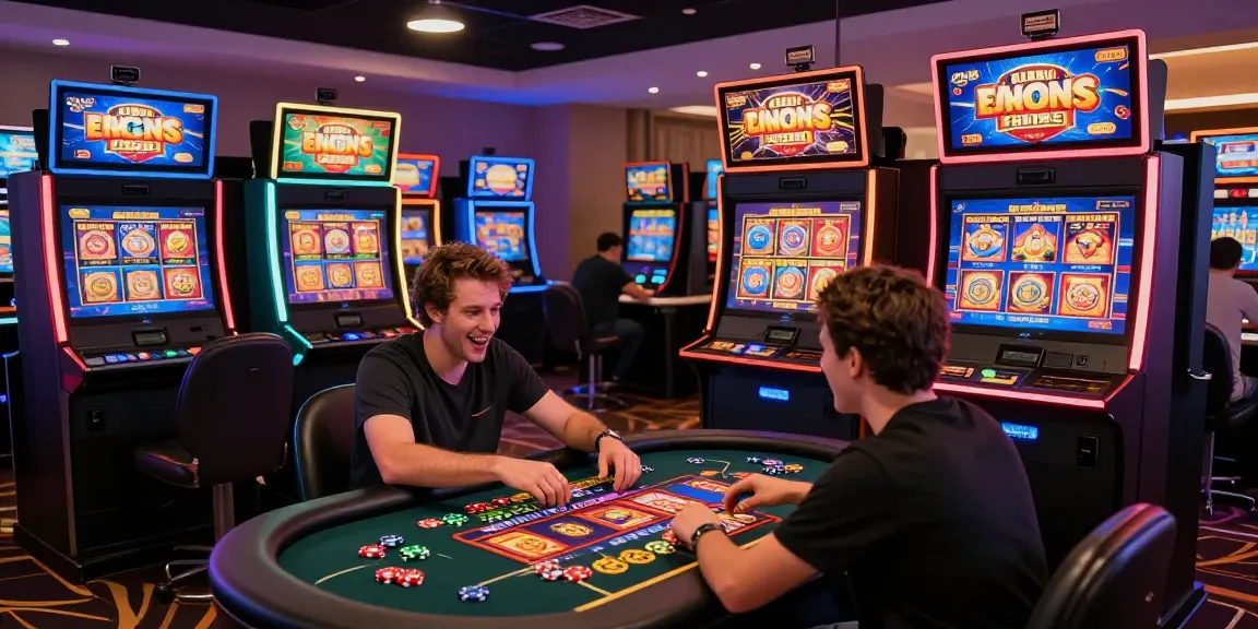 Experience excitement at slot deposit 5000 gaming tables with vibrant graphics and interactive displays.