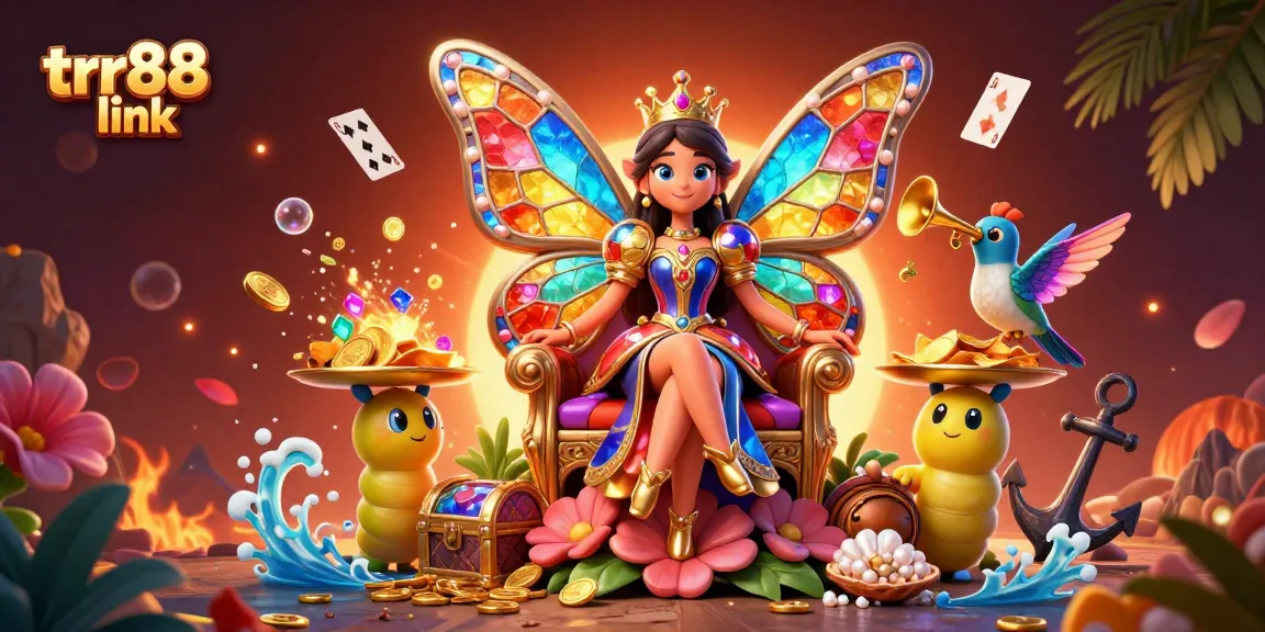 Engage with the excitement of the gaming scene featuring trr88 link in vibrant casino-themed artwork.