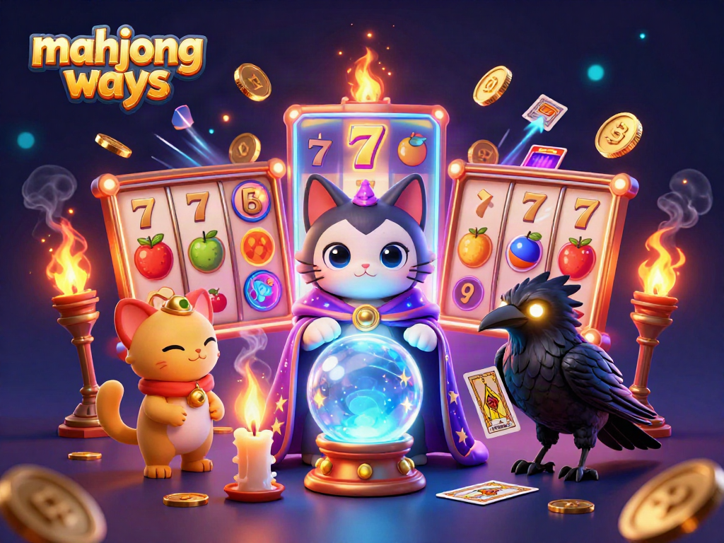 Experience thrilling gameplay in mahjong ways with dynamic characters and rich casino elements.