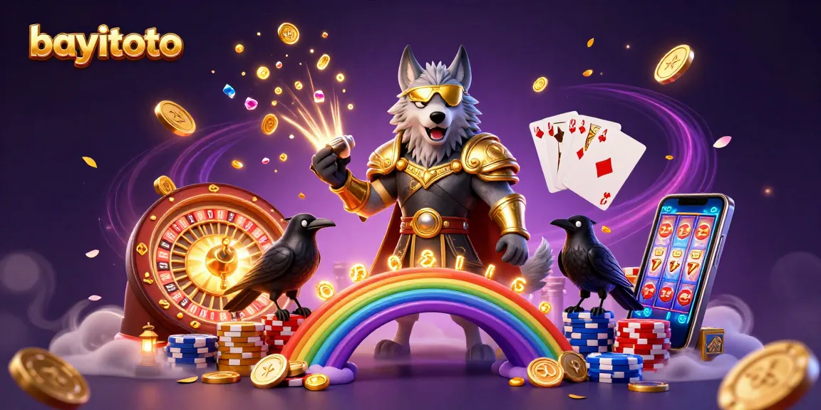 Engage with bayitoto and experience thrilling online lottery games amidst cascading coins and vivid 3D visuals.