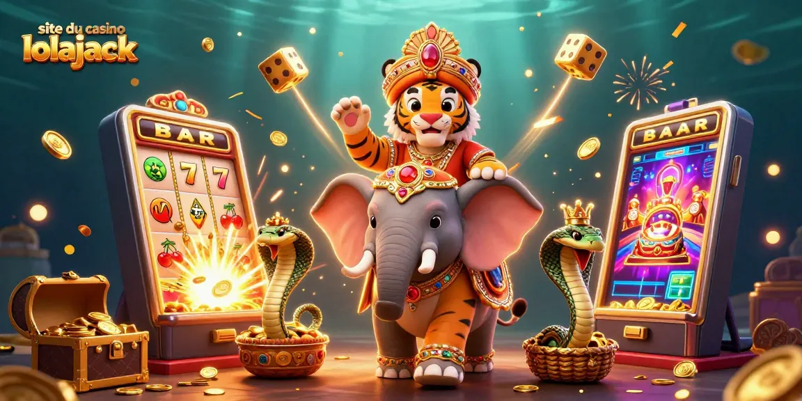 Jouez sur le site du casino lolajack avec une machine à sous explosant de gains, spectacle lumineux et euphorique.