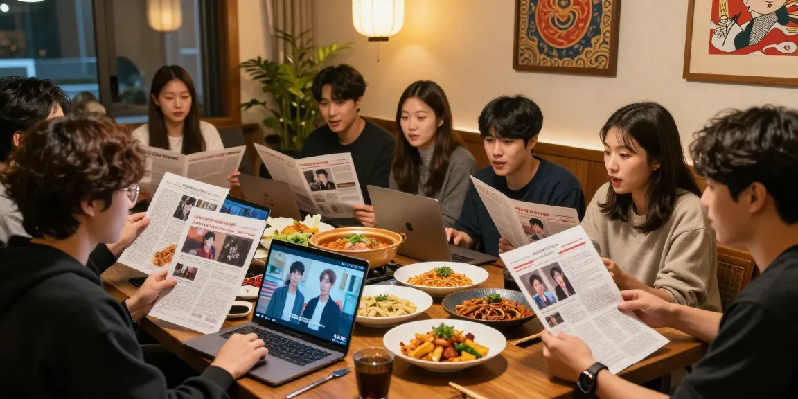 Engaging community at https://hanadultalk.com discussing Asian cultures with lively decor and shared content.