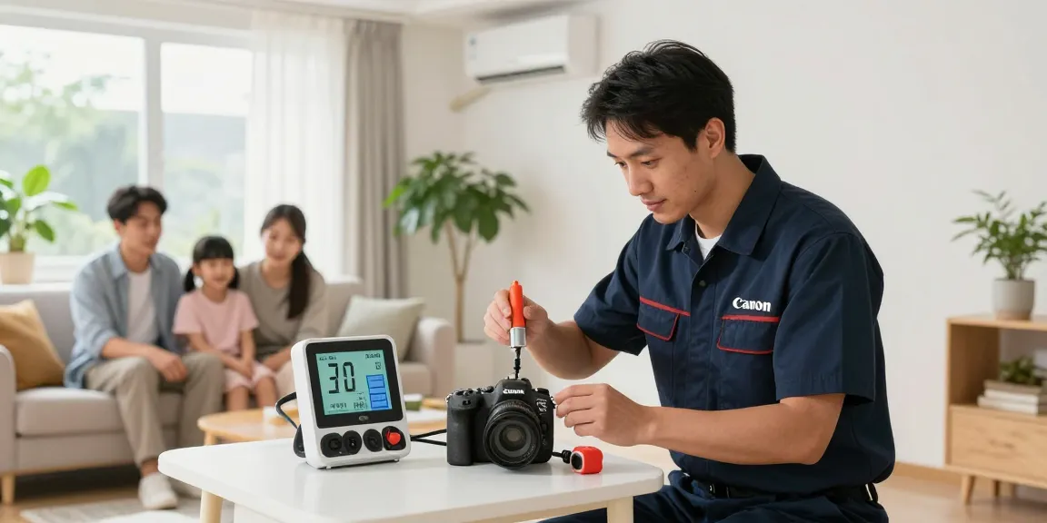 Indoor Air Quality Inspection with technician checking HVAC ducts for pollutants and humidity.