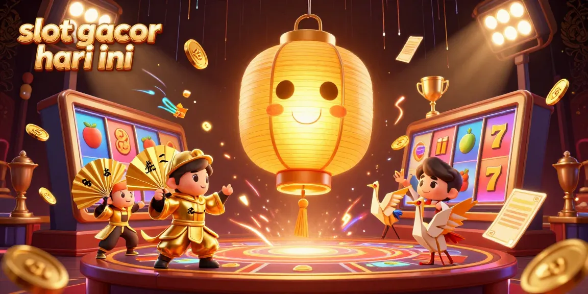 Engage in thrilling gameplay with slot gacor hari ini featuring vibrant 3D casino elements.