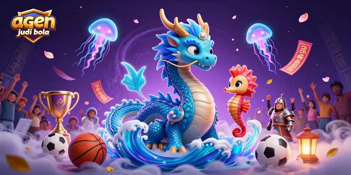 Engage with agen judi bola by betting on thrilling sports events, lively scenes capture dynamic action.