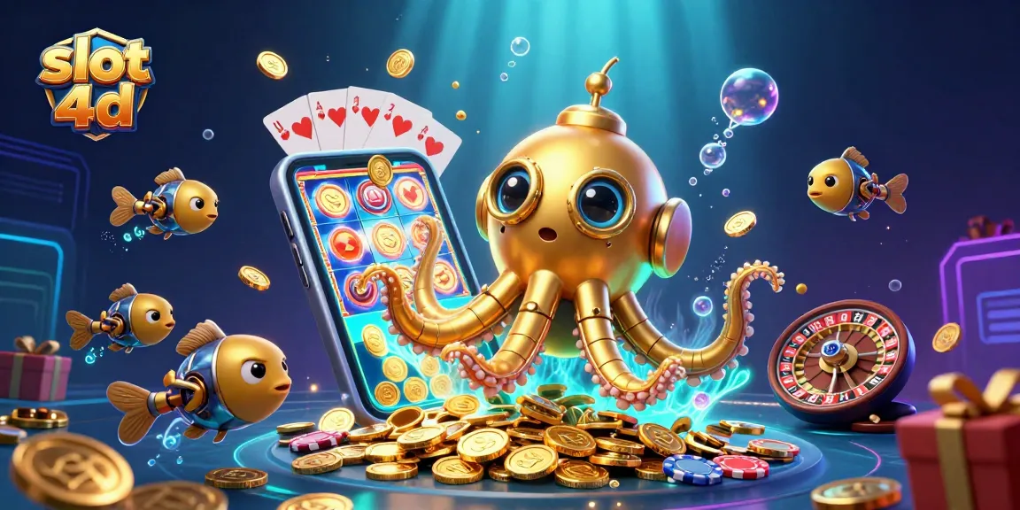 Experience the excitement of slot 4d with dynamic gameplay and vibrant visuals in an engaging illustration.