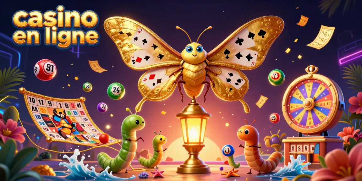 Vivez l'excitation du casino en ligne avec des éléments dynamiques et colorés attirant des joueurs.