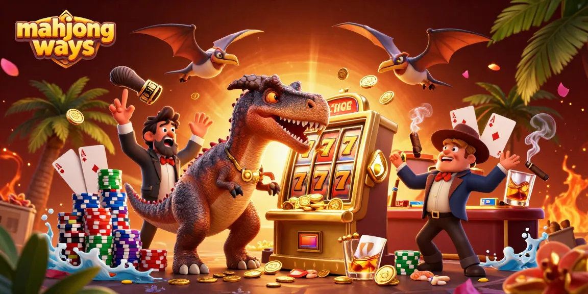 Experience mahjong ways excitement with unique characters winning big at a vibrant casino.