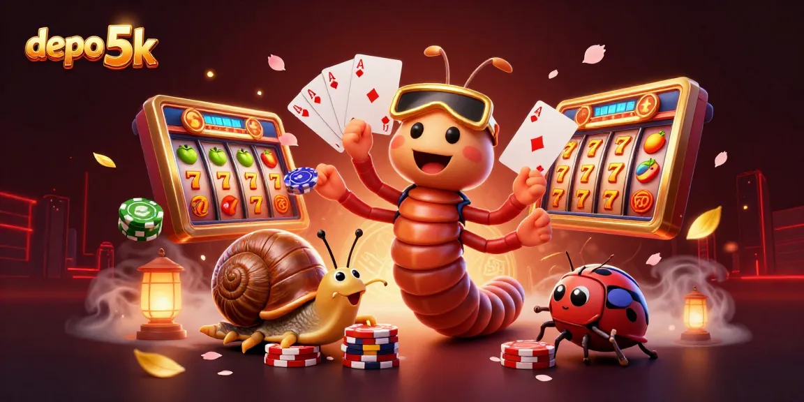 Engaging scene illustrating depo 5k gameplay with a millipede dealer and high roller characters in action.
