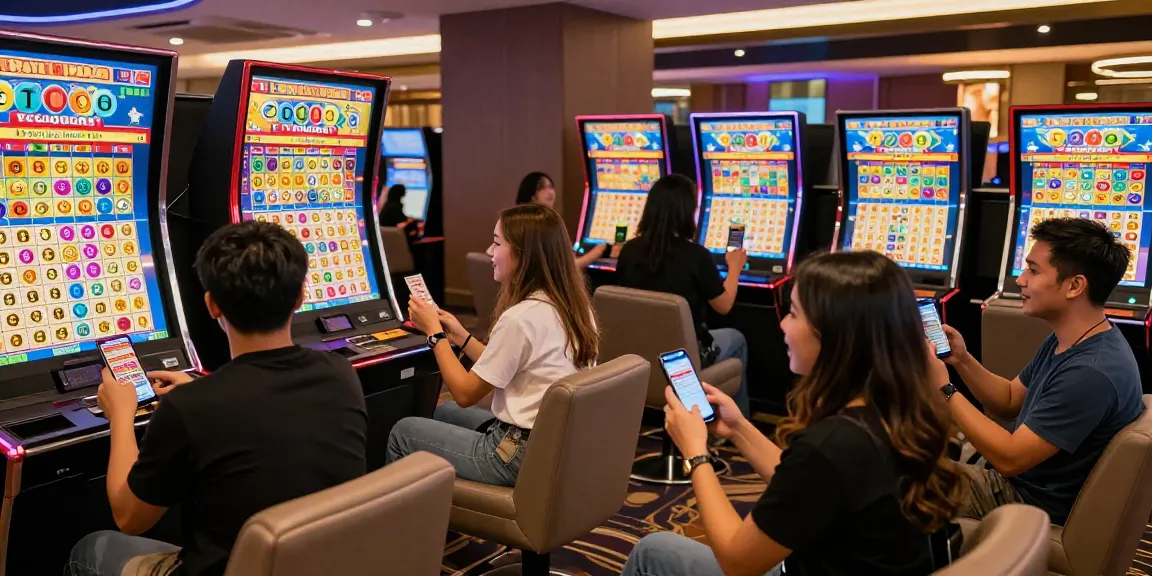 Live draw results for toto macau featured in a vibrant gaming environment.